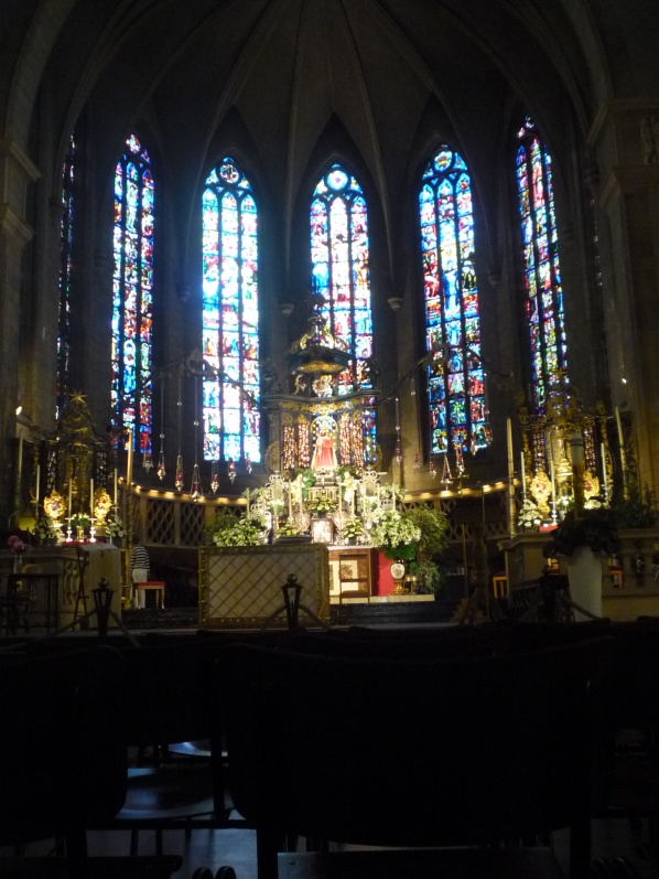 A luxemburgi Notre-Dame oltára