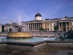 A National Gallery épülete Londonban