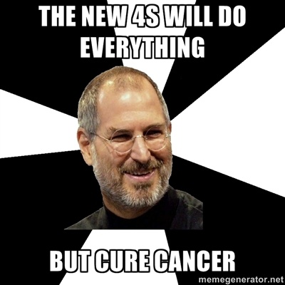 Az új 4S mindenre képes. Csak a rákot nem gyógyítja.