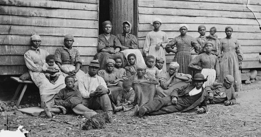 Szökött rabszolgák Virginiában (fotó: Amerikai Kongresszusi Könyvtár)