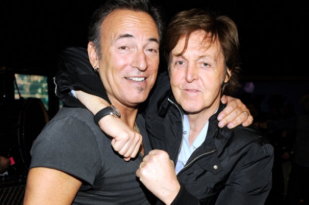 Bruce Springsteen és Paul McCartney