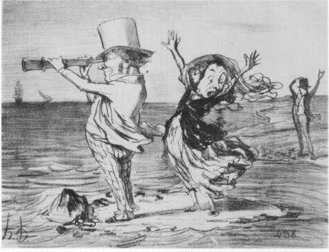 Honoré Daumier grafikája