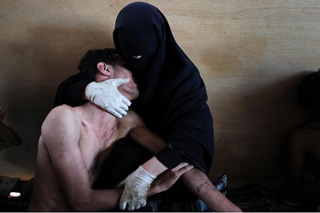 Samuel Aranda spanyol sajtófotós fődíjas képe (Jemen)