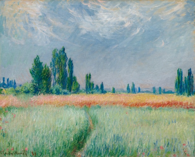 Claude Monet: Champ de blé (1881)