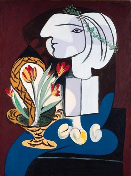 Picasso: Csendélet tulipánokkal (1932)