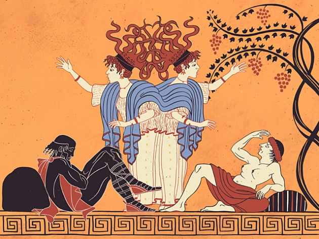 V. szín: Athén - Éva Miltiádséz feleségeként