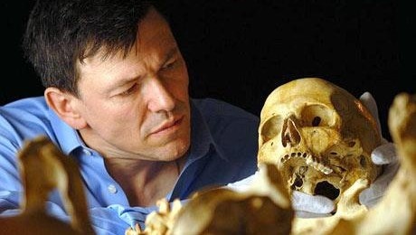 A megtalált koponyák egyike (Fotó: explorerworld.hu)