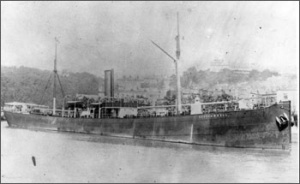 Korabeli kép a hajóról