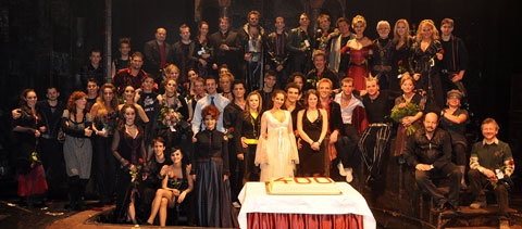 A négyszázadik előadás 2009. december 29-én (Fotó: operettszinhaz.hu)