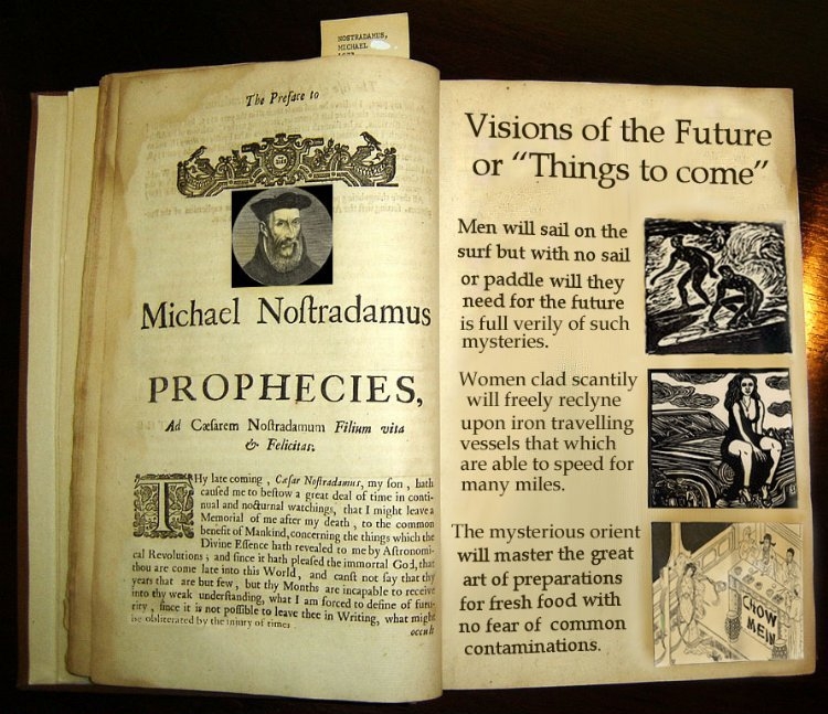 Nostradamus próféciáinak egyik kiadása