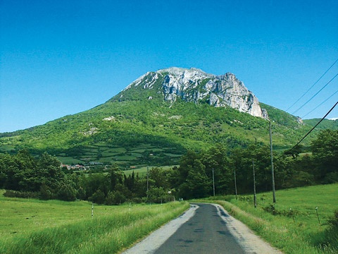 A híres hegy Bugarachban