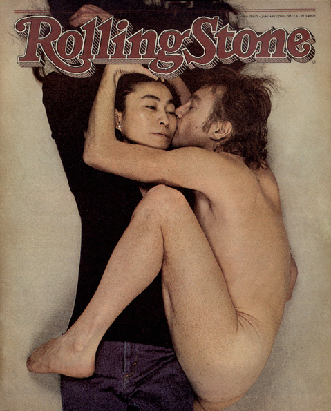 Yoko Ono és John Lennon (Fotó: Annie Leibovitz)