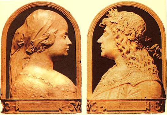 Beatrix és Mátyás király (Forrás: renaissanceconsort.hu)