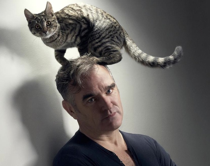 Az állatvédő Morrissey (Fotó: factmag.com)