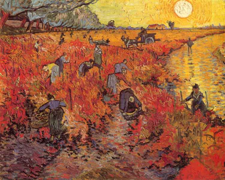 Van Gogh egyetlen életében eladott képe: A vörös szőlőhegy