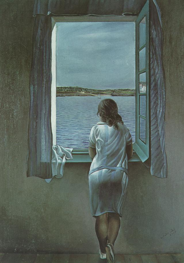 Lány az ablakban