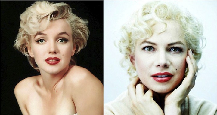 Marilyn Monroe (Michelle Williams - Egy hét Marilynnel)