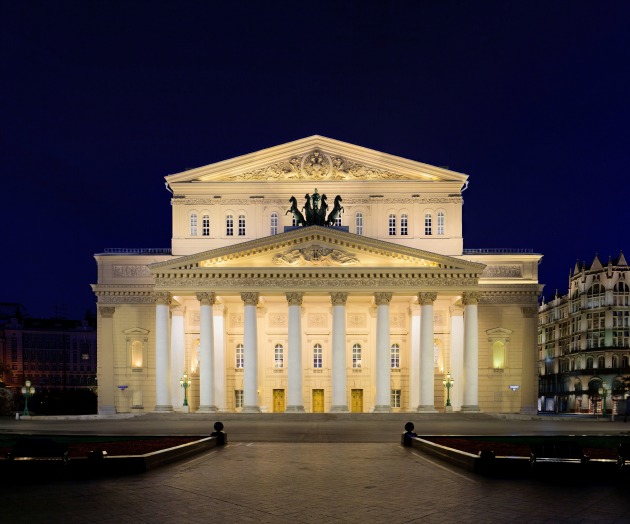 A moszkvai Bolsoj Színház (Fotó: commons.wikimedia.org)