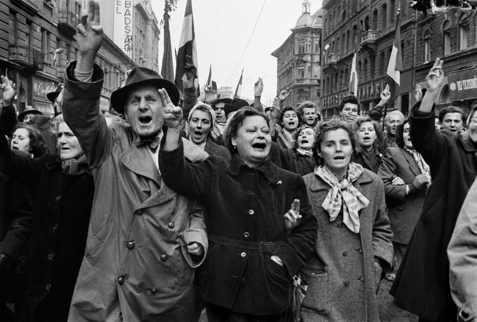 Erich Lessing felvétele az 1956-os forradalomról