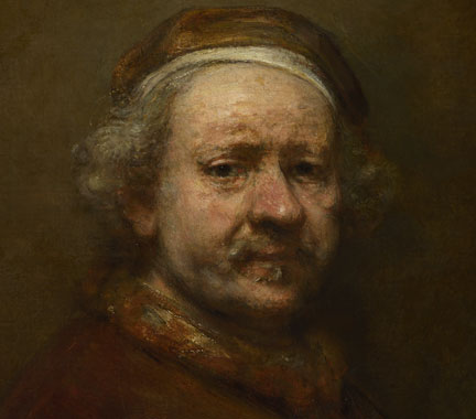 Rembrandt önarcképe 1669-ből (Fotó: nationalgallery.org.uk)
