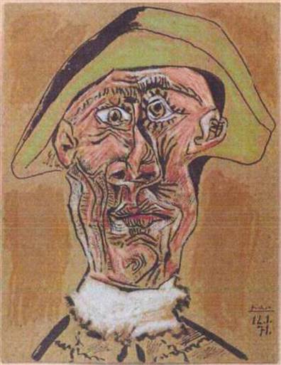 Pablo Picasso: Harlequin (1971)