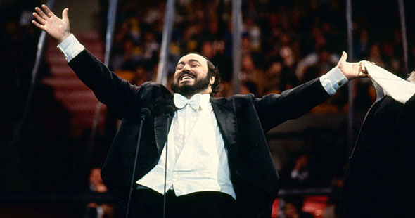 Luciano Pavarotti (Fotó: pbs.org)