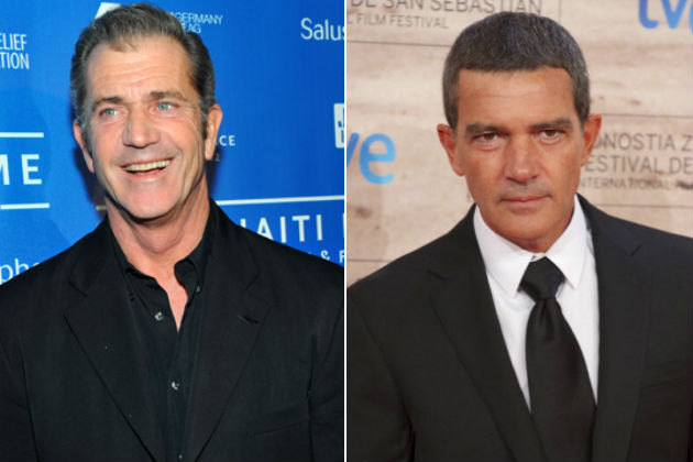 Mel Gibson és Antonio Banderas is feláldozhatók lesznek (Fotó: screenrush.com)