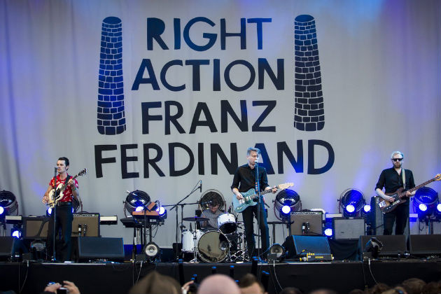 A Franz Ferdinand koncertje a Szigeten (Fotó: Sziget/Mohai Balázs)