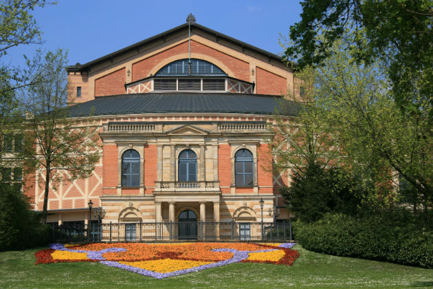A Fesztiválpalota Bayreuthban 
