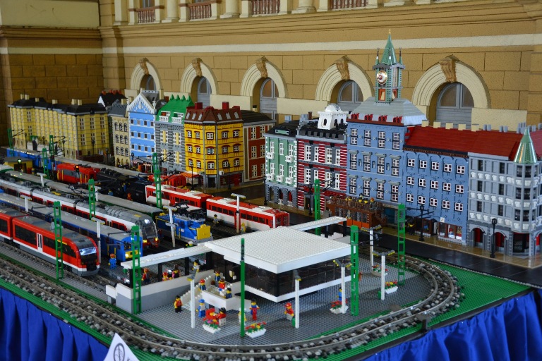 Lego városrészlet