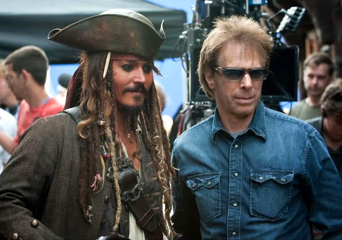 Johnny Depp és Jerry Bruckheimer (Fotó: blogs.indiewire.com)
