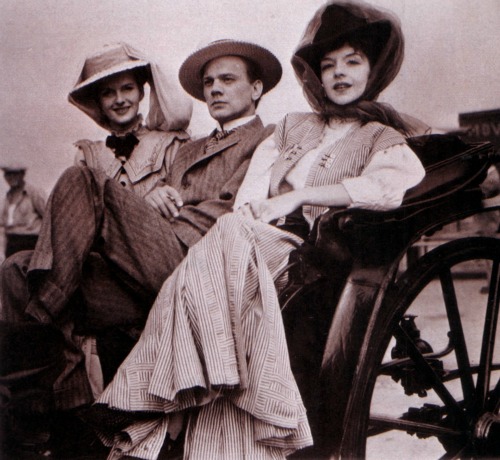 Virginia Nicholson, Joseph Cotten és Ruth Ford a Too Much Johnsonban (Fotó: thehistoryblog.com)
