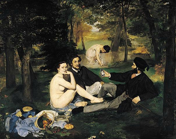 Edouard Manet: Ebéd a fűben
