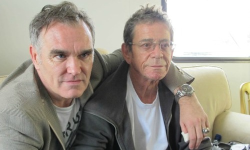 Morrissey és Lou Reed