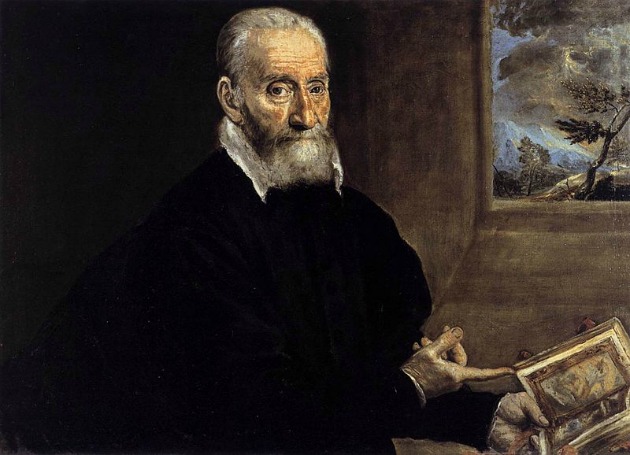Giorgio Giulio Clovio portréja (az első fennmaradó portré El Grecotól)