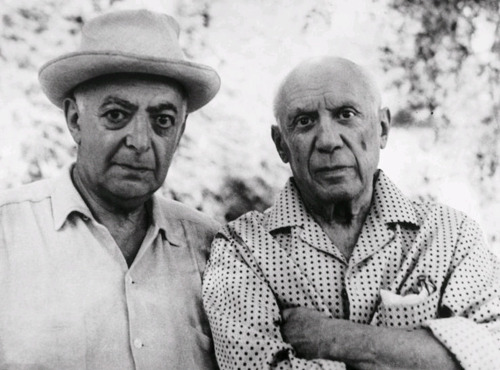Brassai (Halász Gyula) és Picasso