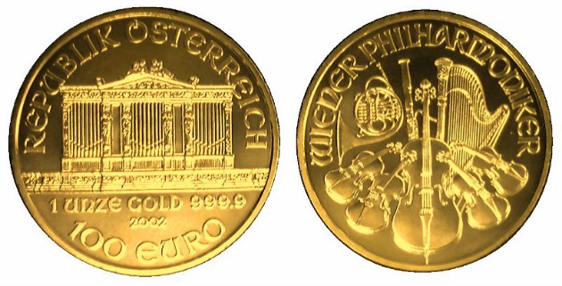 A Bécsi Filharmonikusok aranyérméje (Fotó: en.wikipedia.org)