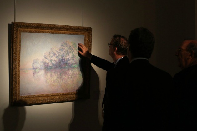 Monet aukción (Fotó: huffingtonpost.com)