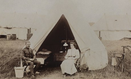 Arthur Harrington és felesége 1914-ben (fotó: National Army Museum)