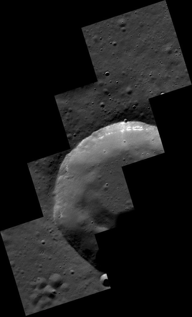 Mozaik a Merkúr-szonda képeiből. (Fotó: NASA/Johns Hopkins Egyetem Alkalmazott Fizikai Laboratórium/Washingtoni Carnegie Intézet)