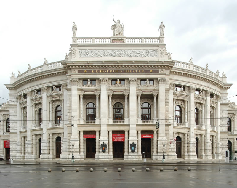 A bécsi Burgtheater (fotó: 168ora.hu)