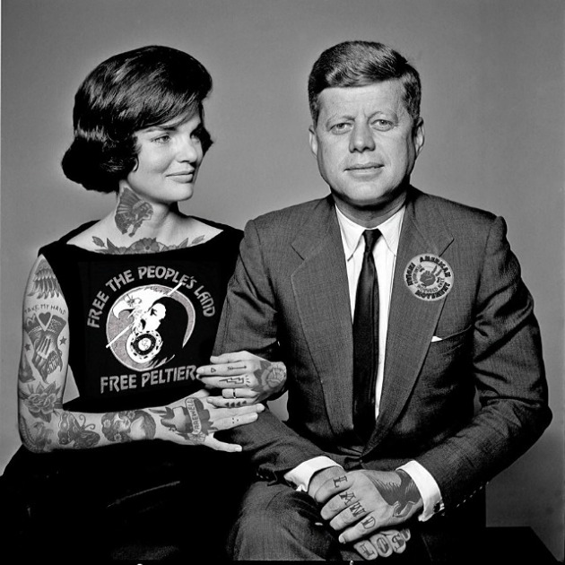 John F. Kennedy és felesége