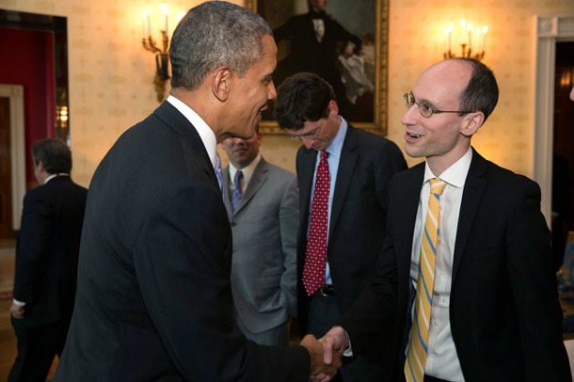   Árvai Péter találkozója Barack Obamával (Forrás: Faix Csaba/Origo)