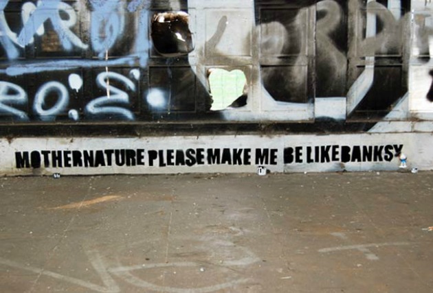 Hadd legyek olyan, mint Banksy!