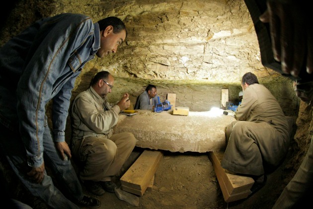 Fotó: EPA/Egyiptomi Régészeti Minisztérium