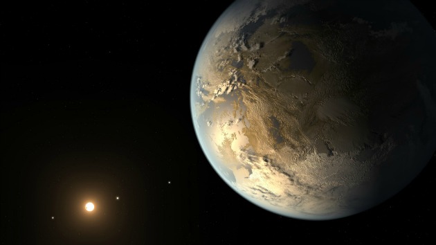 A Kepler 186f koncepciórajza (Fotó: NASA Ames/SETI Intézet /JPL-Caltech)