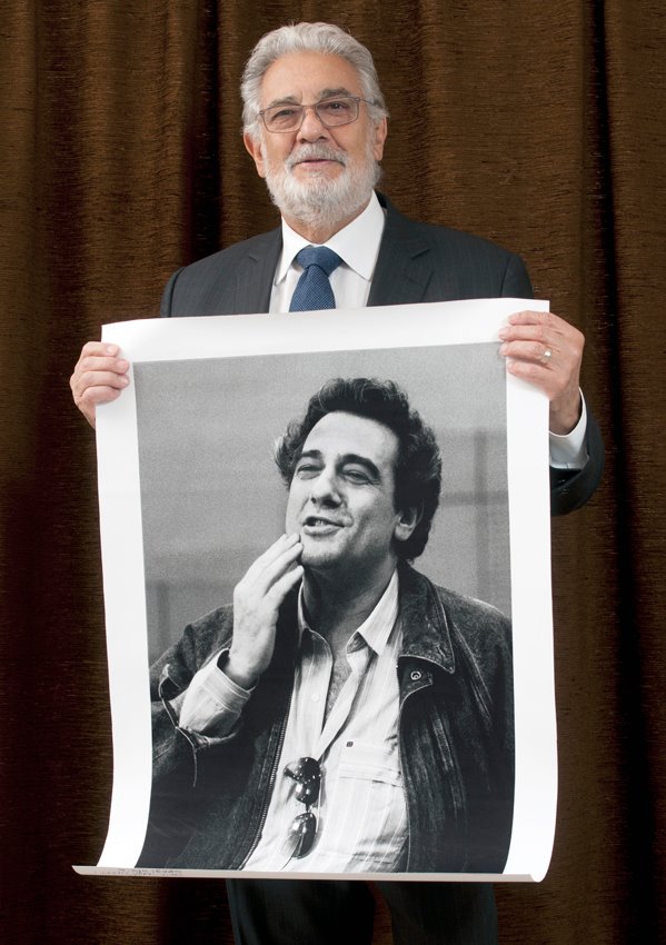 Placido Domingo 1986-ban és 2014-ben (Fotó: Szigeti Tamás)