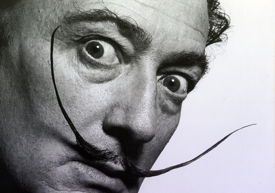 Salvador Dalí (fotó: hvg.hu)