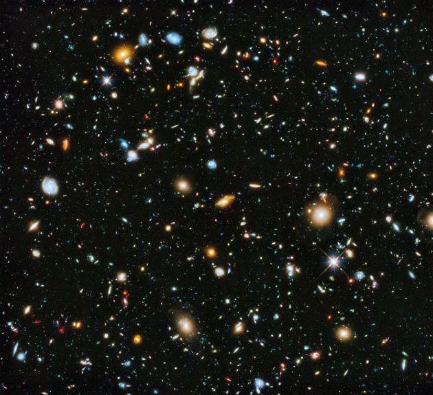 Kompozit felvétel a Hubble kilencévnyi megfigyeléséből (Fotó: Hirado.hu/NASA/ESA)