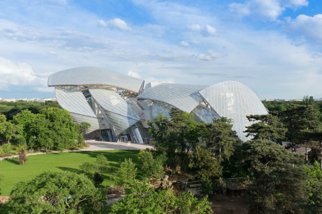The Louis Vuitton Foundation for Creation - Bois de Boulogne (Fotó: Iwan Baan)